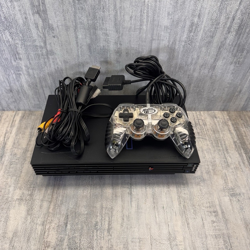 Sony PlayStation 2 Fat PS2 Console w/ Cables Controller
